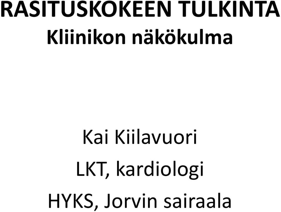 Kiilavuori LKT,