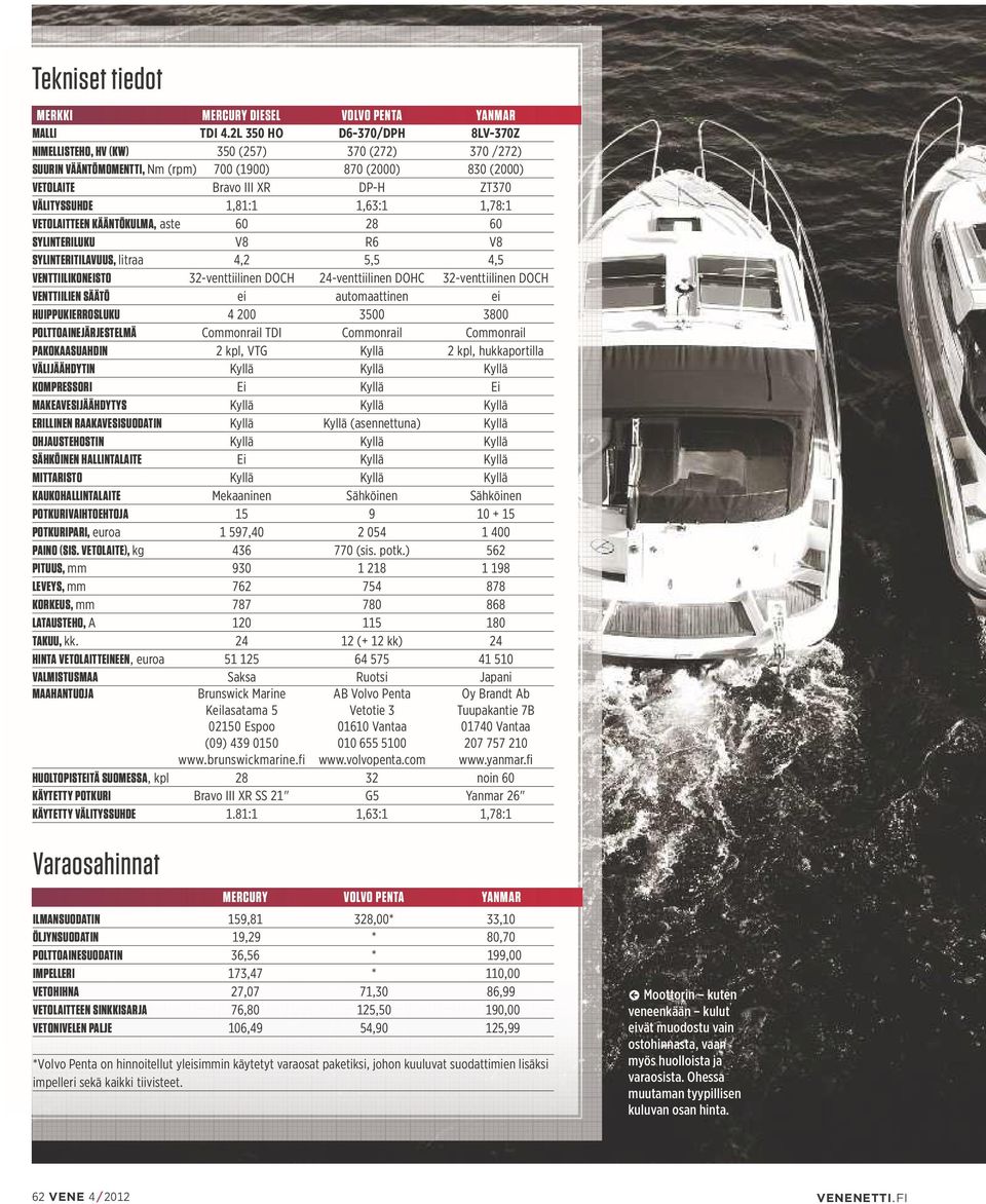 1,81:1 1,63:1 1,78:1 Vetolaitteen kääntökulma, aste 60 28 60 sylinteriluku V8 R6 V8 sylinteritilavuus, litraa 4,2 5,5 4,5 Venttiilikoneisto 32-venttiilinen DOCH 24-venttiilinen DOHC 32-venttiilinen