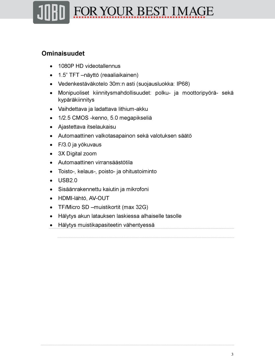 kypäräkiinnitys Vaihdettava ja ladattava lithium-akku 1/2.5 CMOS -kenno, 5.