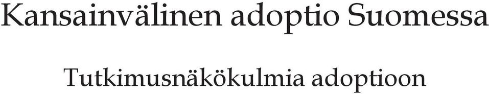 Suomessa