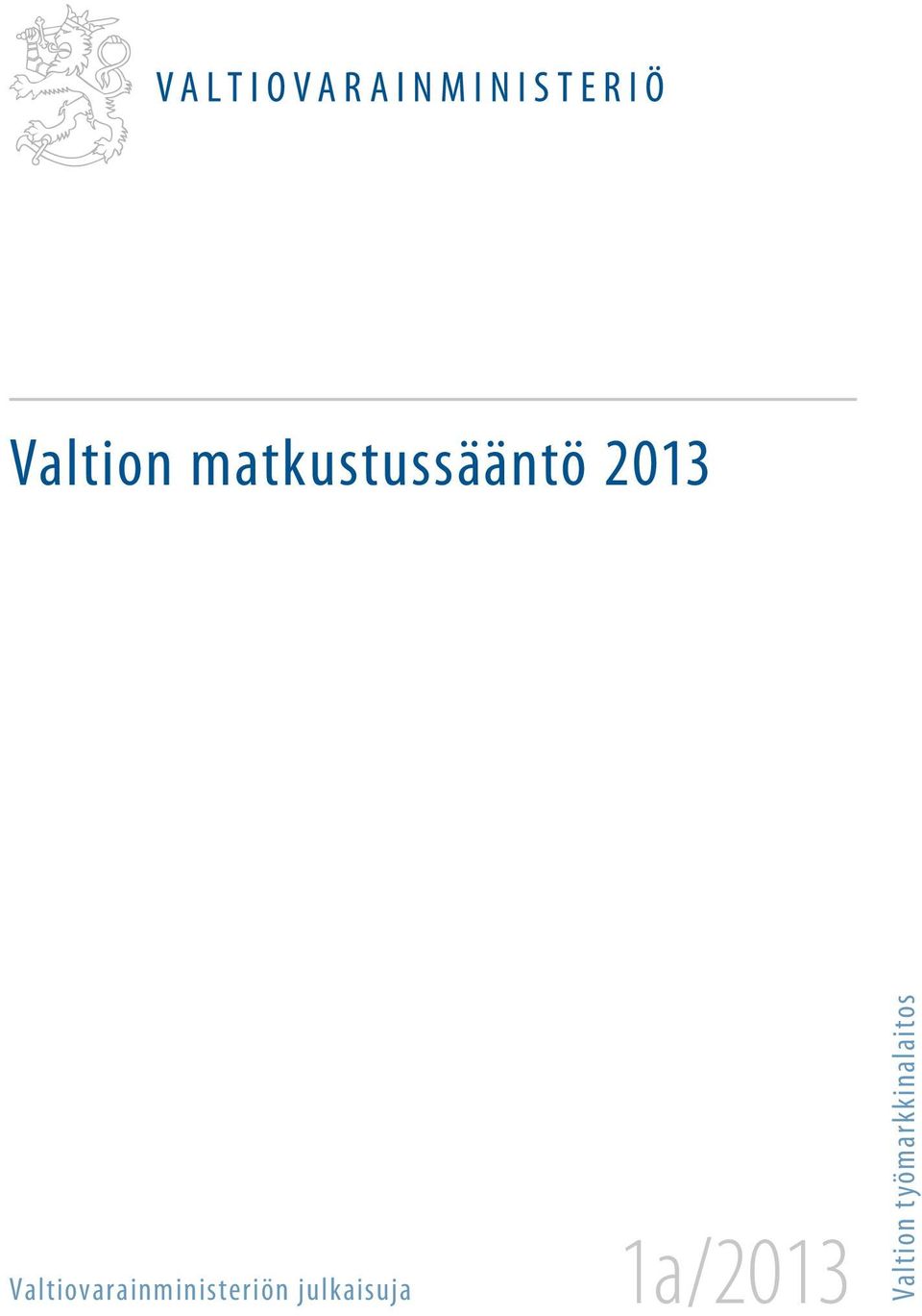 Valtiovarainministeriön