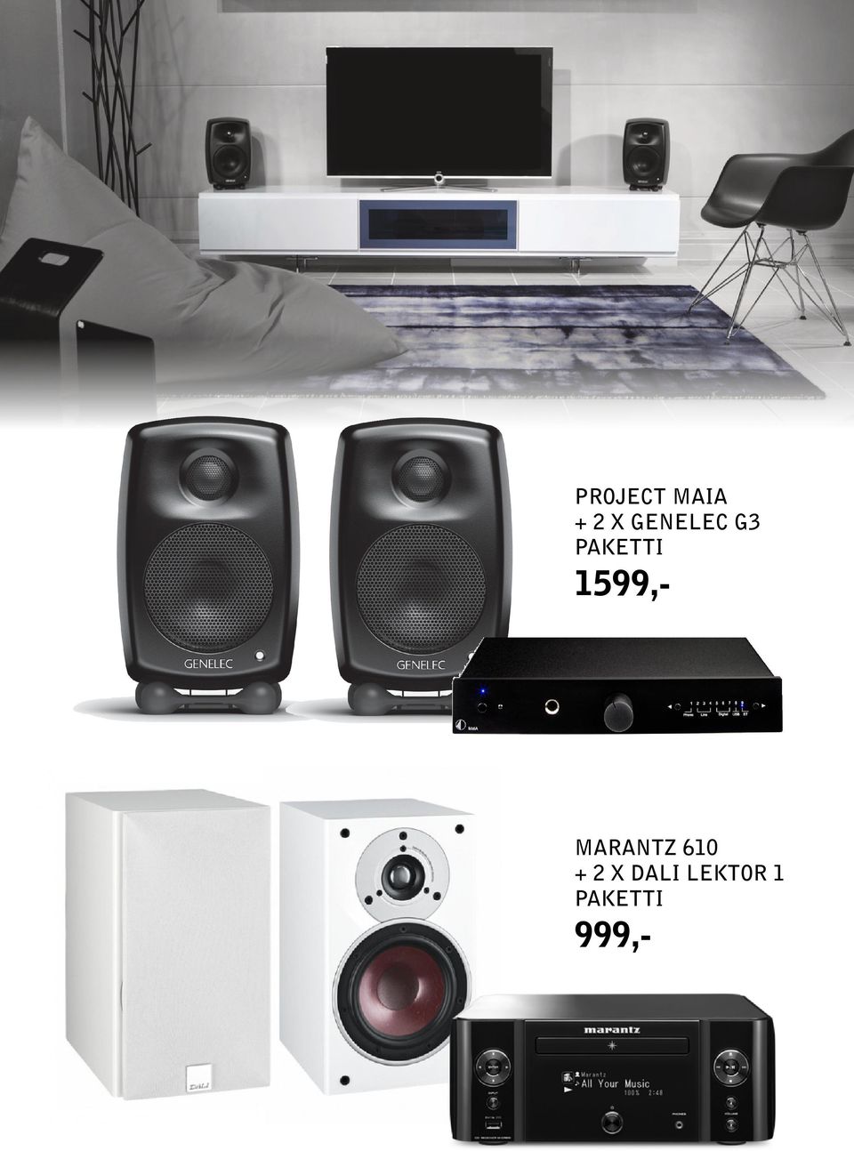 1599,- MARANTZ 610 + 2