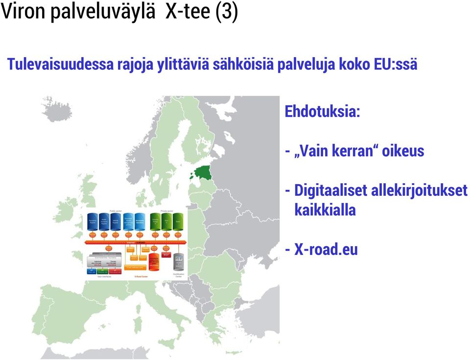 EU:ssä Ehdotuksia: - Vain kerran oikeus -