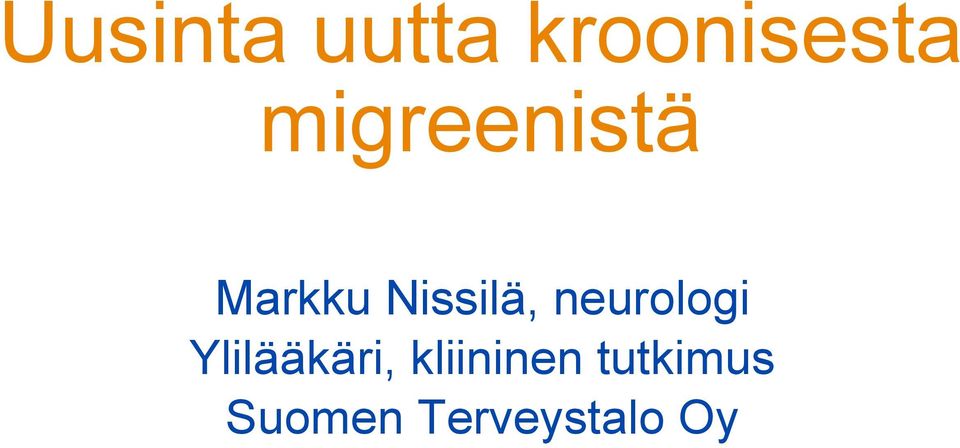 neurologi Ylilääkäri,