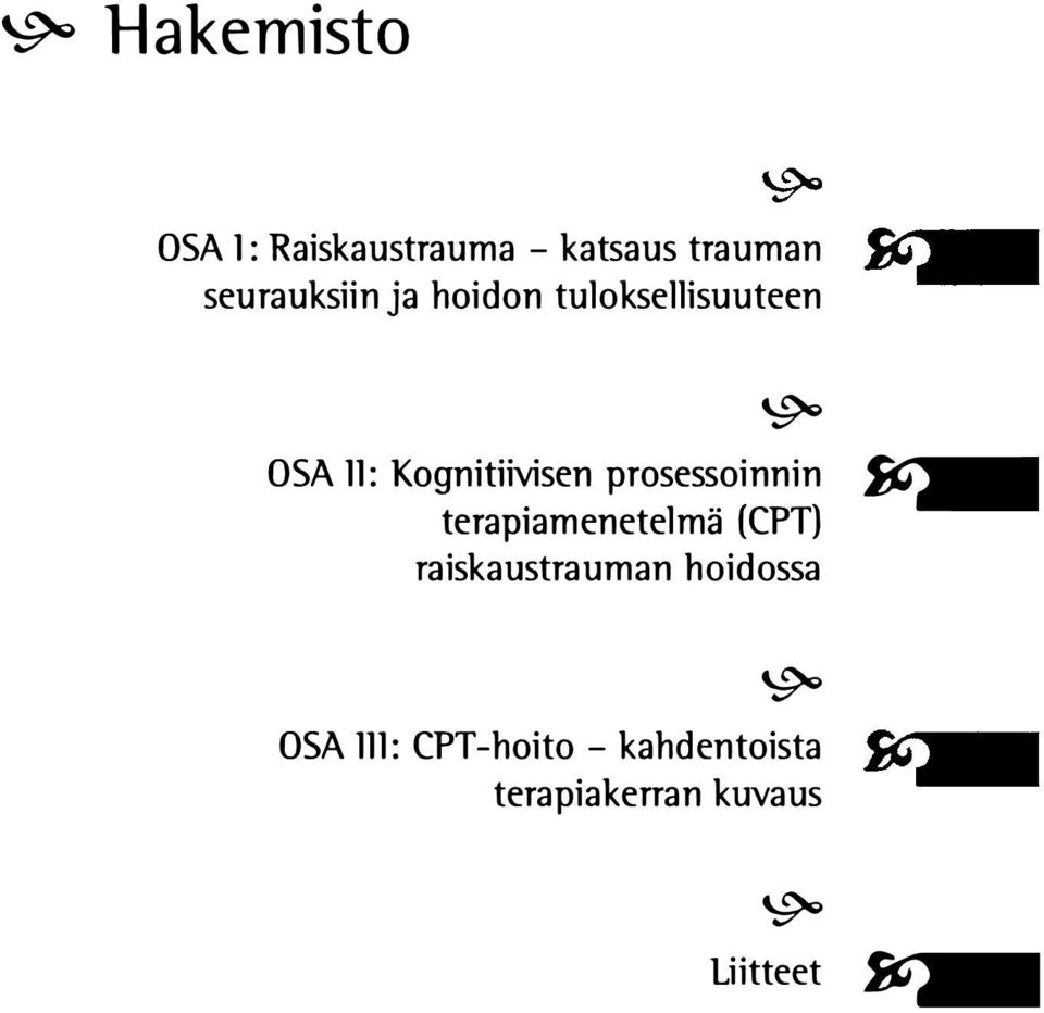 Kognitiivisen prosessoinnin terapiamenetelmä (CPT)