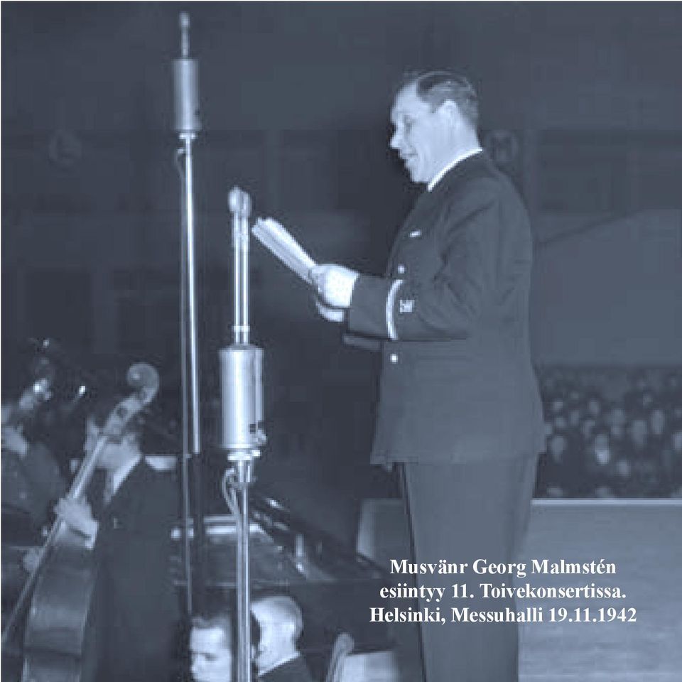 Toivekonsertissa.