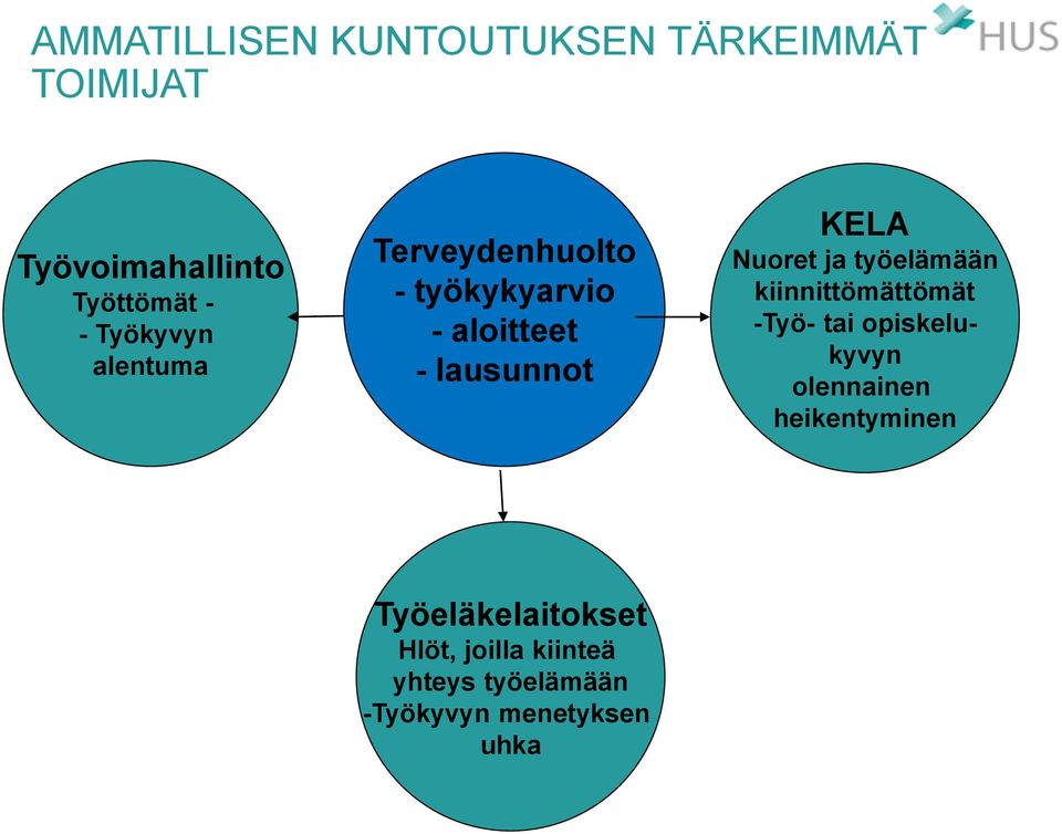 Nuoret ja työelämään kiinnittömättömät -Työ- tai opiskelukyvyn olennainen