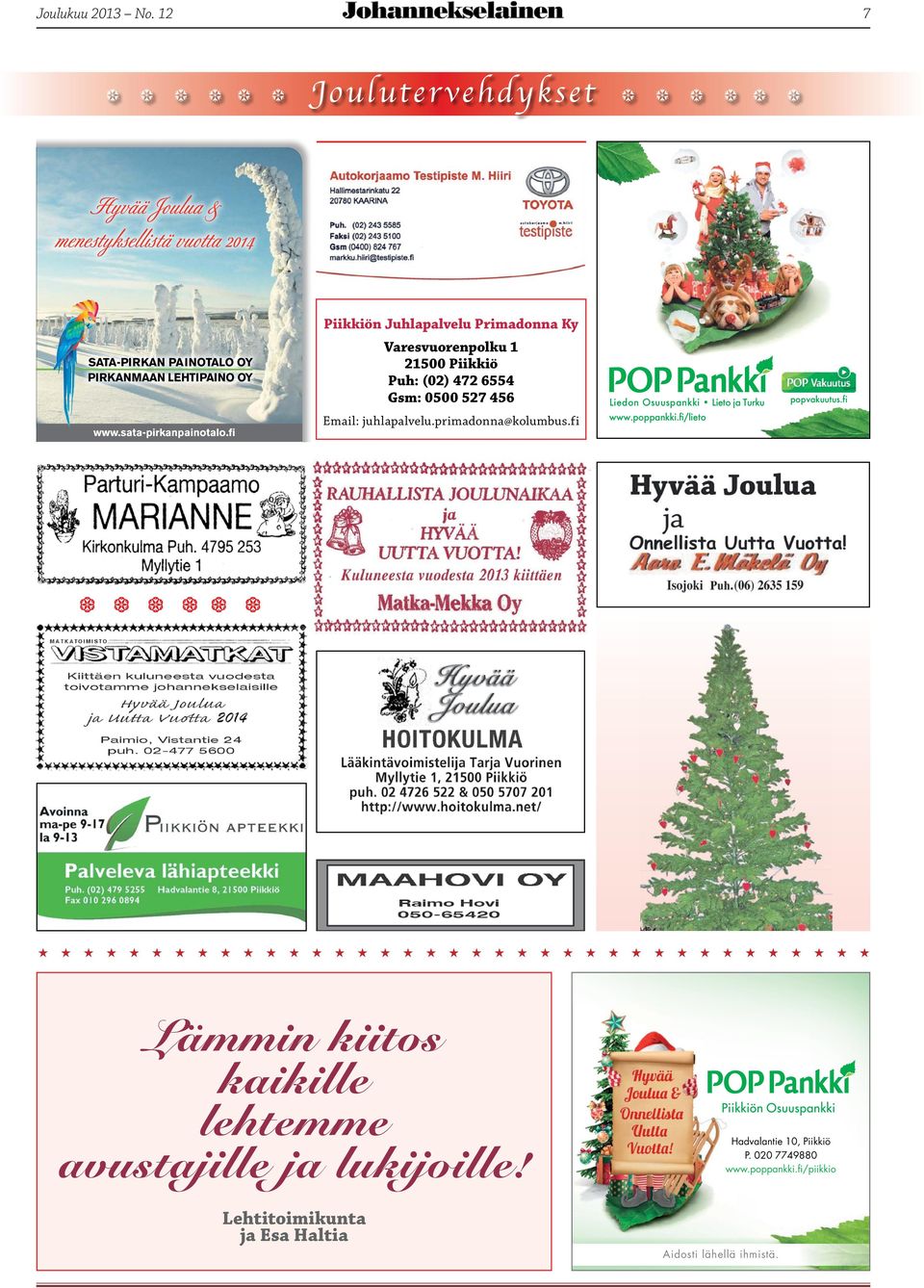 Johannes Seuran Pikkujoulu Piikkion Pontelassa Pdf Free Download
