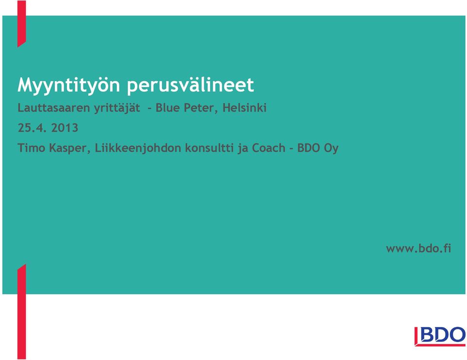 Helsinki 25.4.