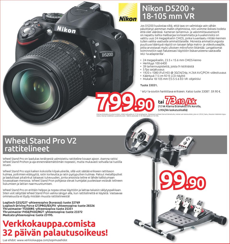 ammattilaiselle. Monesta ammattirungosta puuttuva kääntyvä näyttö on vaan lahja makro- ja videokuvaajille, jotka arvostavat myös ulkoisen mikrofonin liitäntää.