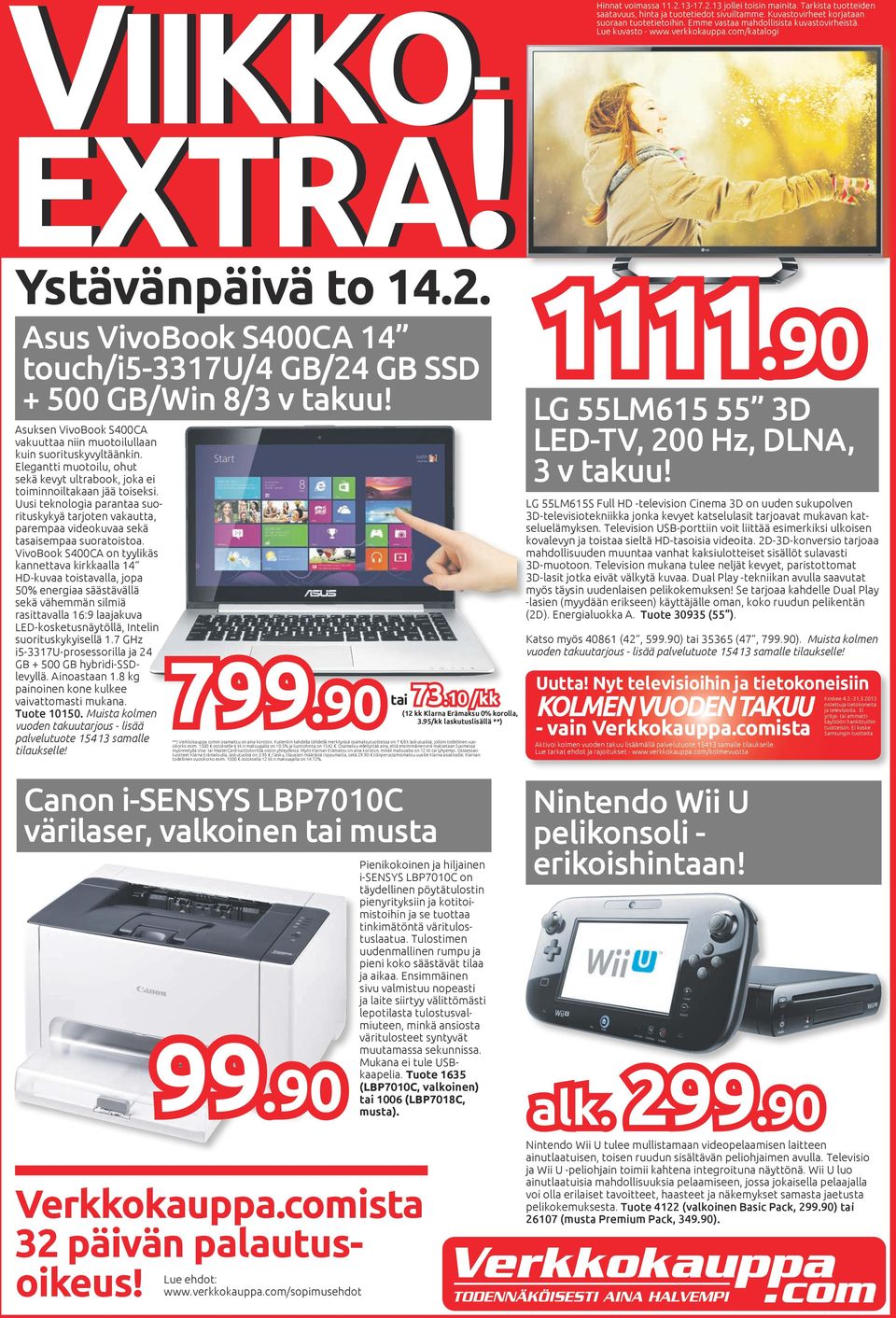 Asuksen VivoBook S400CA vakuuttaa niin muotoilullaan kuin suorituskyvyltäänkin. Elegantti muotoilu, ohut sekä kevyt ultrabook, joka ei toiminnoiltakaan jää toiseksi.
