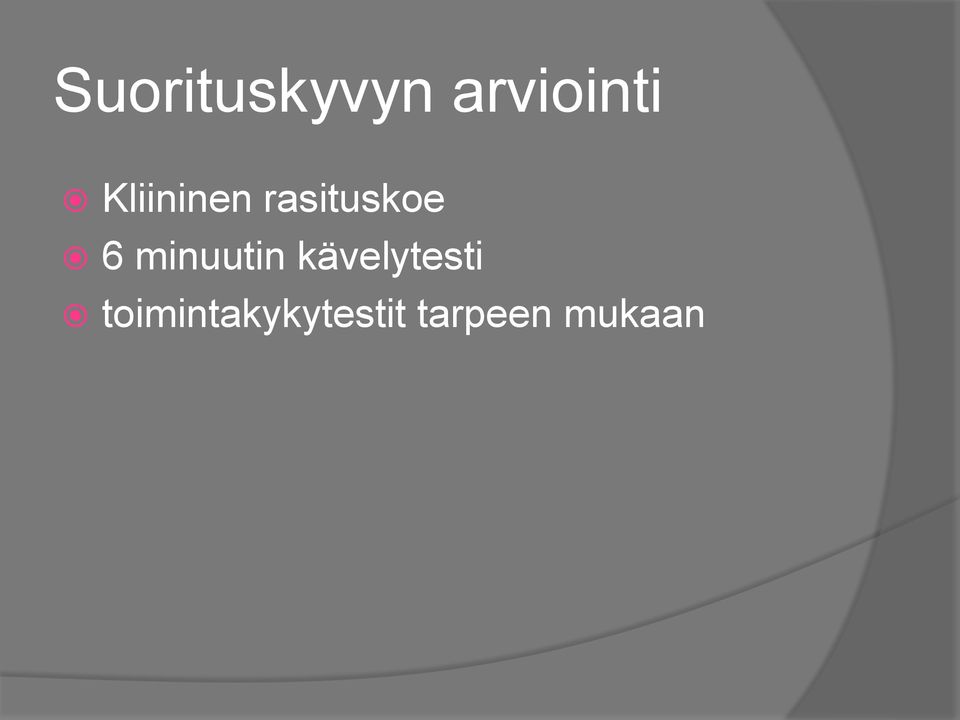 minuutin kävelytesti