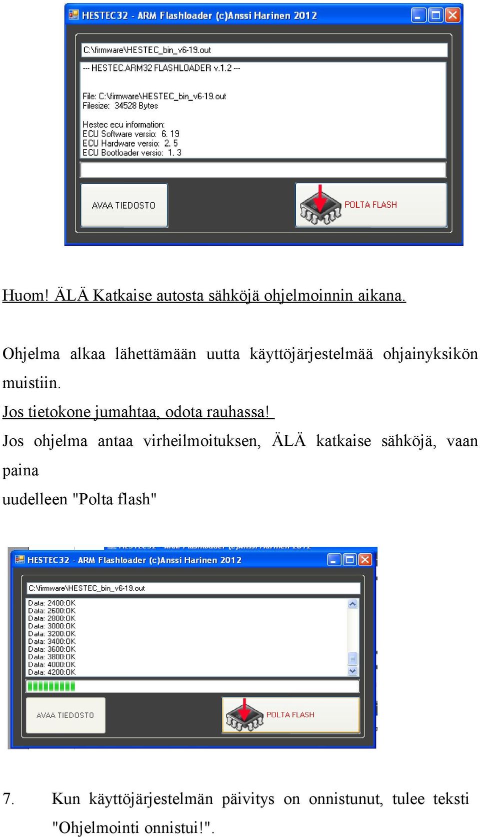 Jos tietokone jumahtaa, odota rauhassa!