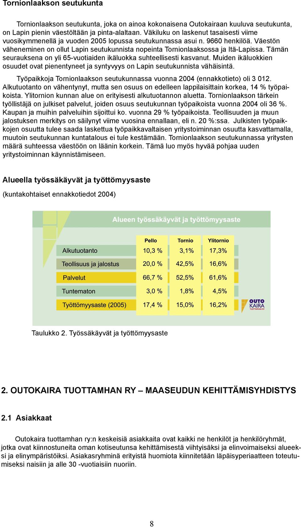 Tämän seurauksena n yli 65-vutiaiden ikälukka suhteellisesti kasvanut. Muiden ikälukkien suudet vat pienentyneet ja syntyvyys n Lapin seutukunnista vähäisintä.