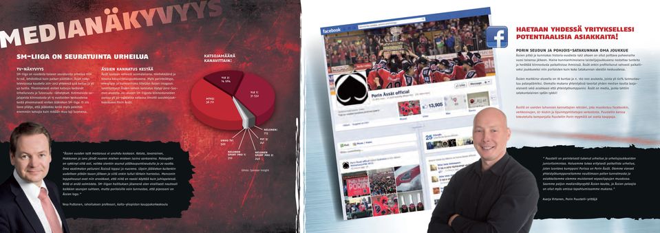 Kotimaisista sarjalajeista kiinnostusta yli 15 vuotiaiden keskuudessa kerää ylivoimaisesti eniten Jääkiekon SM-liiga.