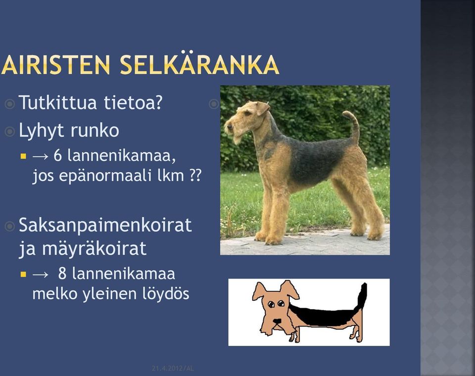 epänormaali lkm?