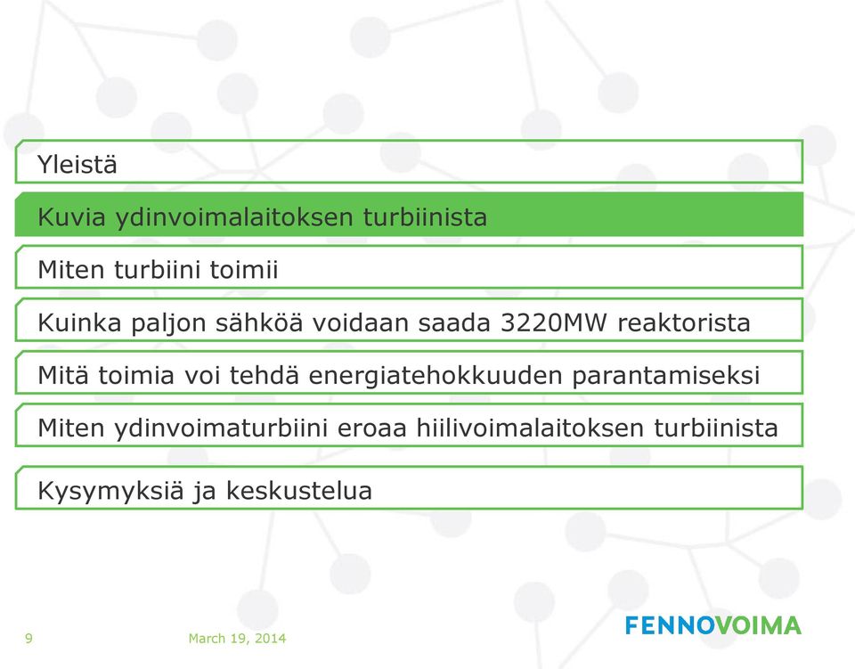 voi tehdä energiatehokkuuden parantamiseksi Miten