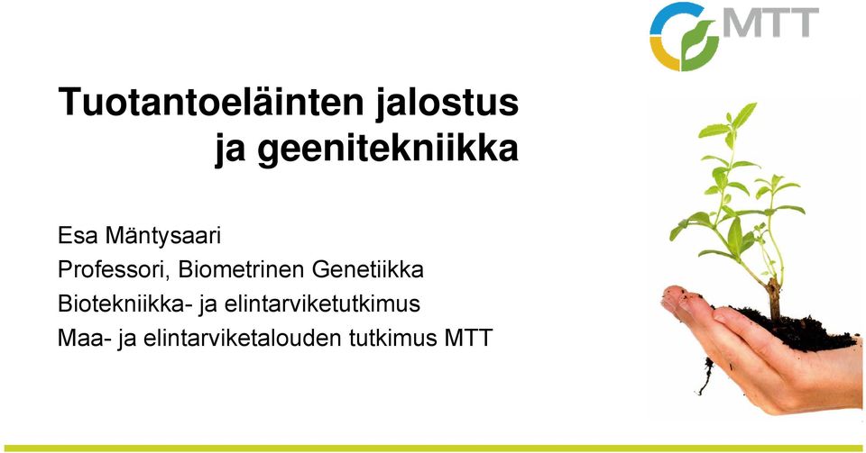 Biometrinen Genetiikka Biotekniikka- ja