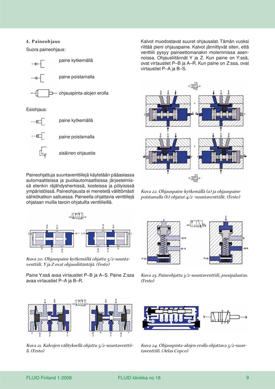 Pneumatiikka venttiilit - PDF Ilmainen lataus