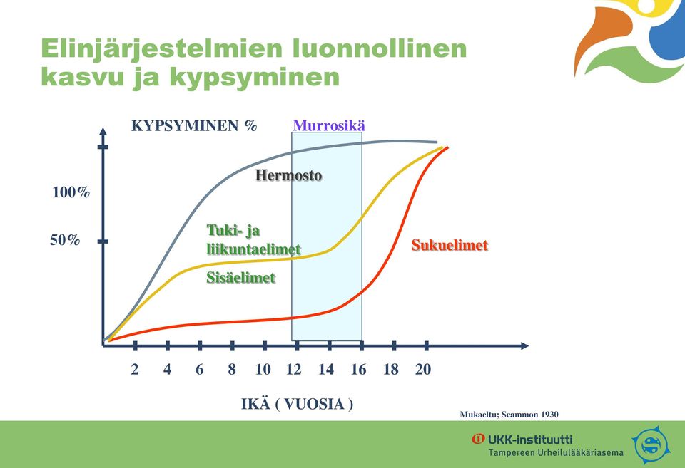 liikuntaelimet Sisäelimet Sukuelimet 2 4 6 8 10 12