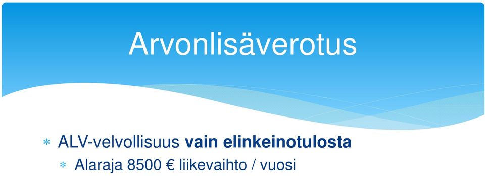 elinkeinotulosta