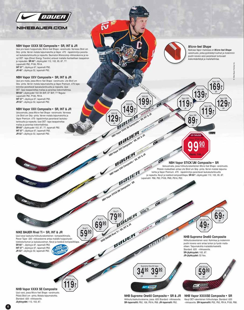 Reebok International Ltd. Reebok-CCM Hockey Inc. Nike Bauer Hockey Inc.  Easton Sports Inc. Mission Hockey Inc. - PDF Ilmainen lataus