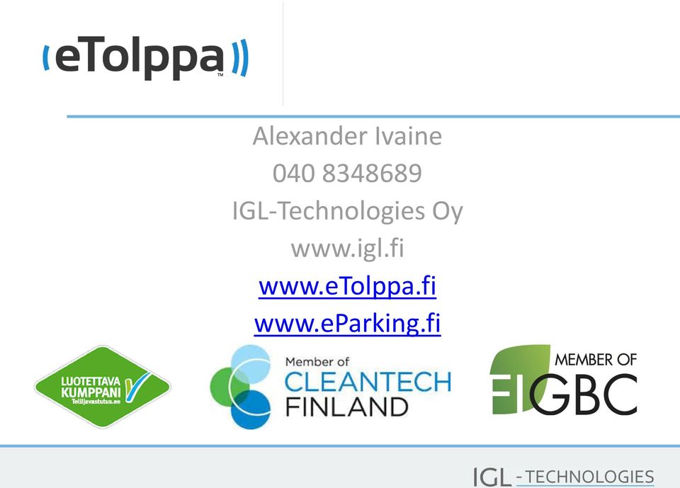 IGL-Technologies Oy