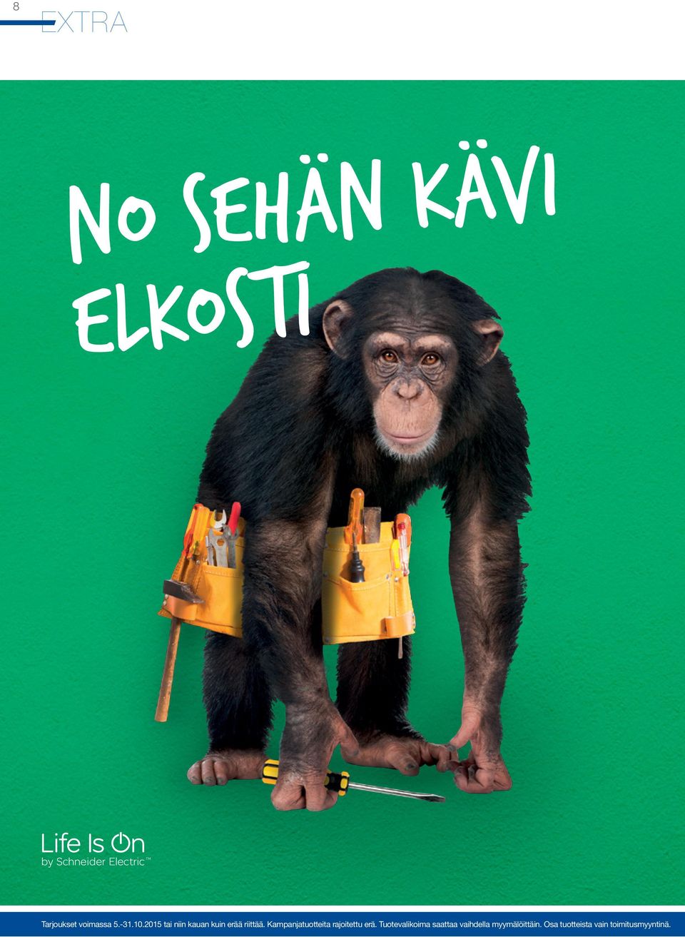 2015 tai niin kauan kuin erää riittää.