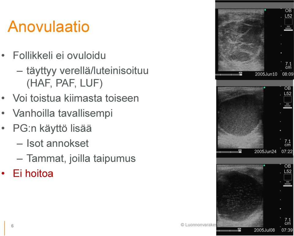 kiimasta toiseen Vanhoilla tavallisempi PG:n