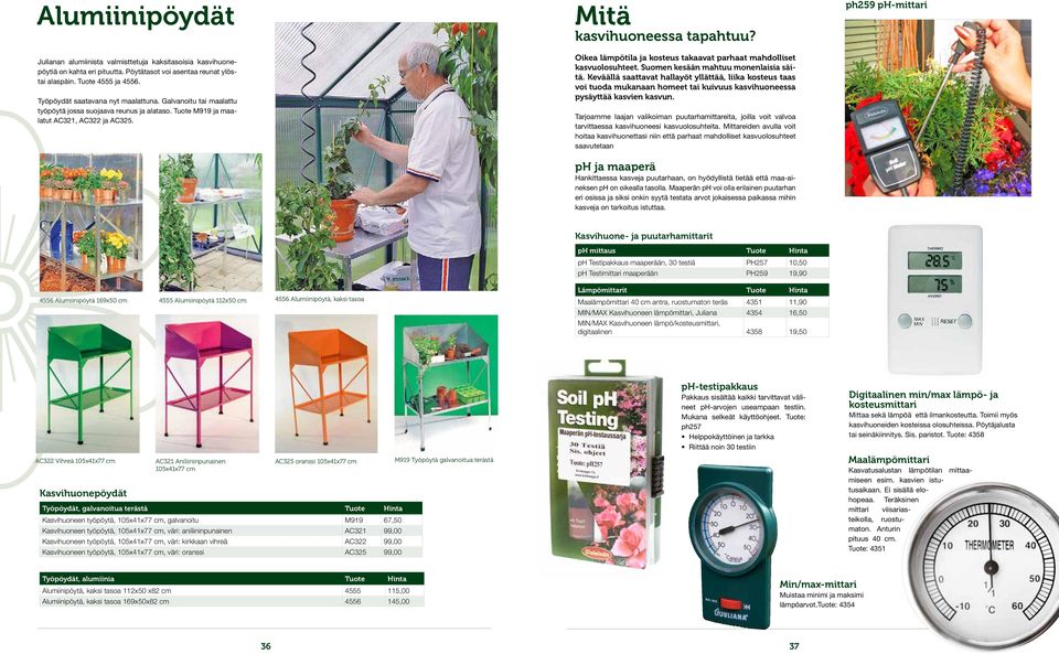 Oikea lämpötila ja kosteus takaavat parhaat mahdolliset kasvuolosuhteet. Suomen kesään mahtuu monenlaisia säitä.