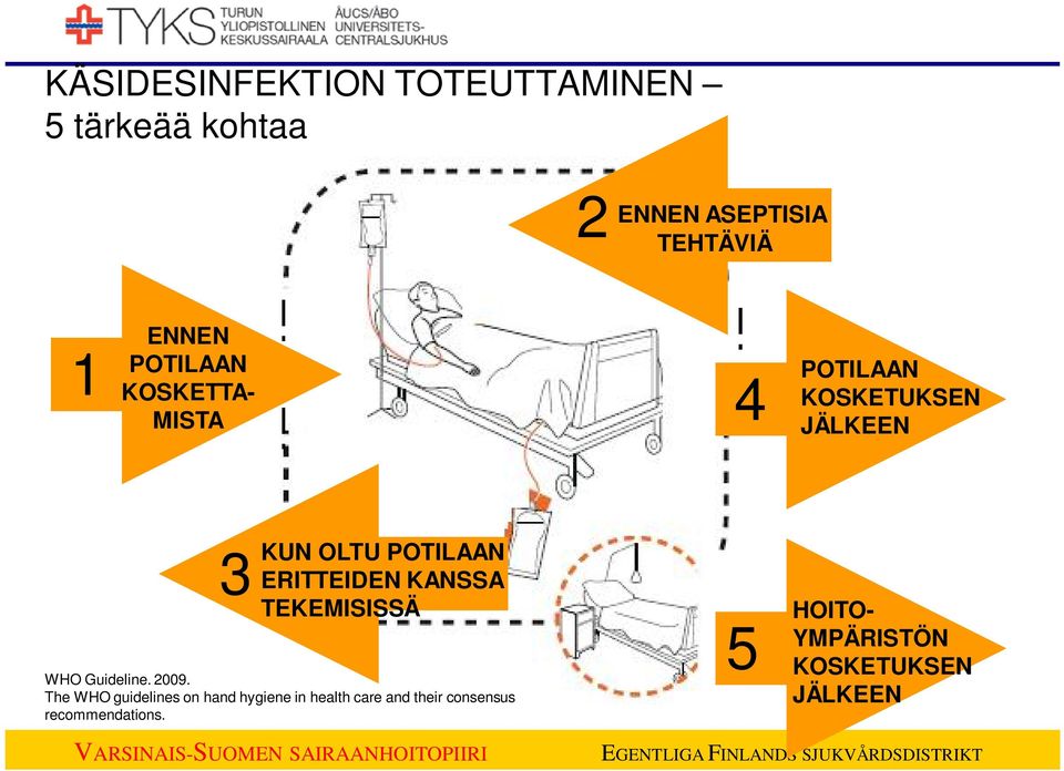 ERITTEIDEN KANSSA 3 TEKEMISISSÄ WHO Guideline. 2009.