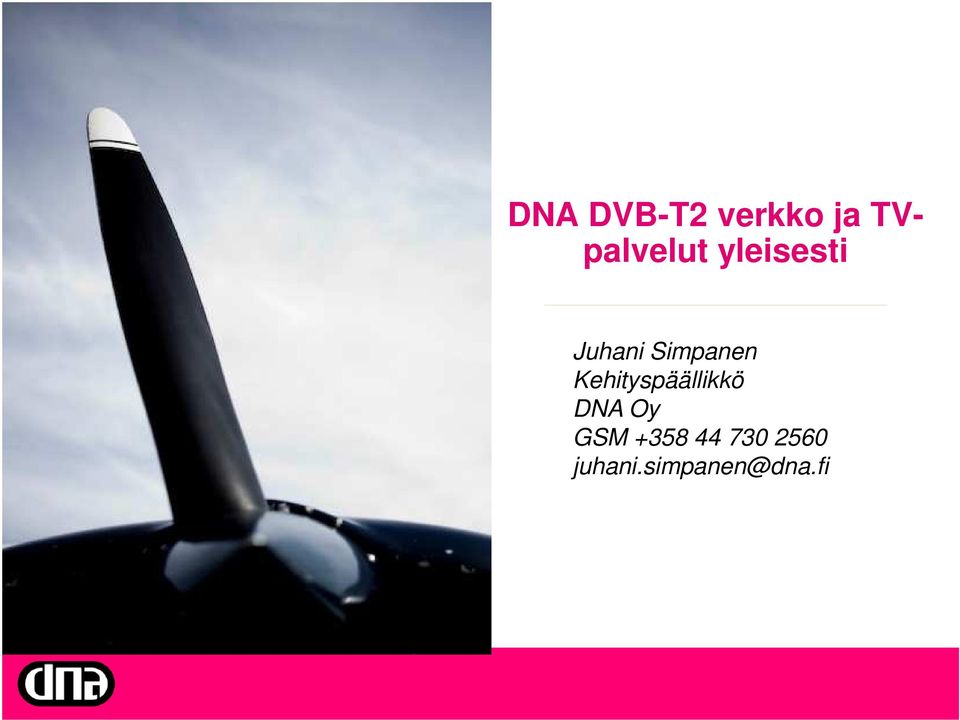 Simpanen Kehityspäällikkö DNA Oy