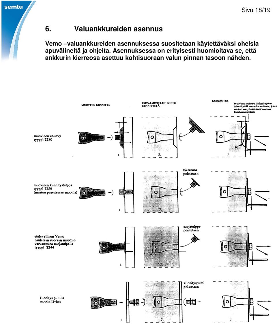 suositetaan käytettäväksi oheisia apuvälineitä ja ohjeita.