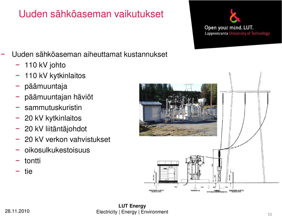 päämuuntajan häviöt sammutuskuristin 20 kv kytkinlaitos 20 kv