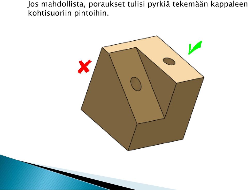 pyrkiä tekemään