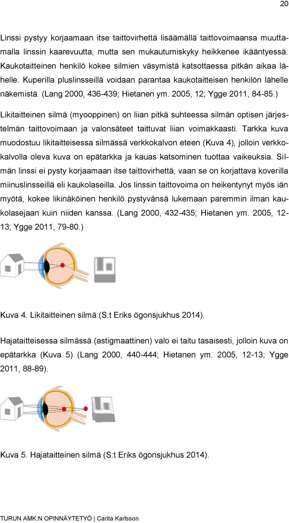 (Lang 2000, 436-439; Hietanen ym. 2005, 12; Ygge 2011, 84-85.