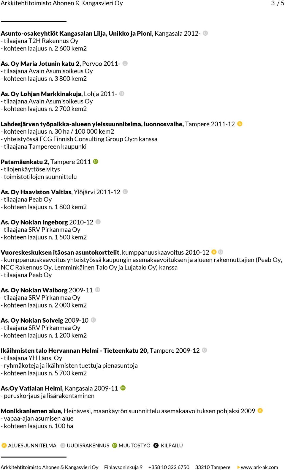 2 700 kem2 Lahdesjärven työpaikka-alueen yleissuunnitelma, luonnosvaihe, Tampere 2011-12 - kohteen laajuus n.