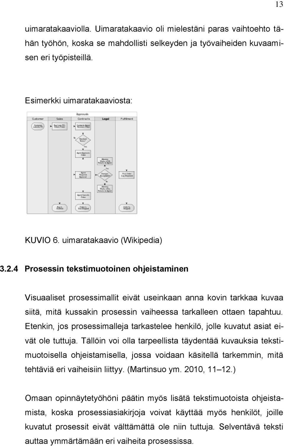 4 Prosessin tekstimuotoinen ohjeistaminen Visuaaliset prosessimallit eivät useinkaan anna kovin tarkkaa kuvaa siitä, mitä kussakin prosessin vaiheessa tarkalleen ottaen tapahtuu.
