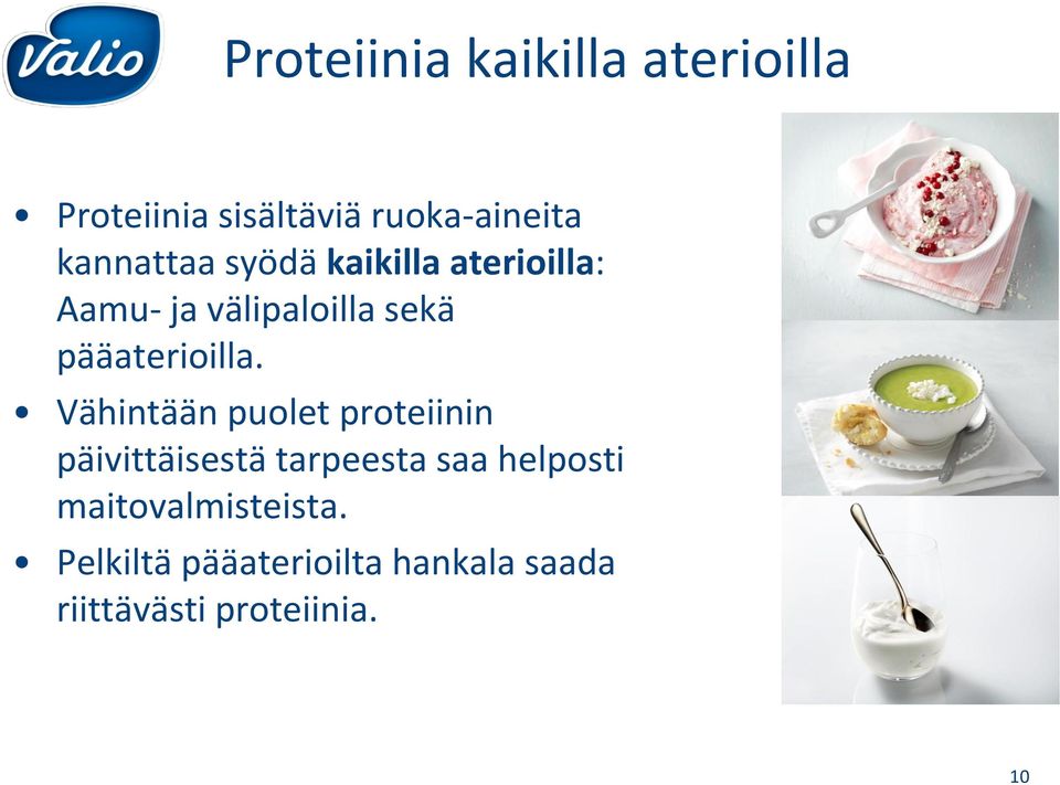 pääaterioilla.