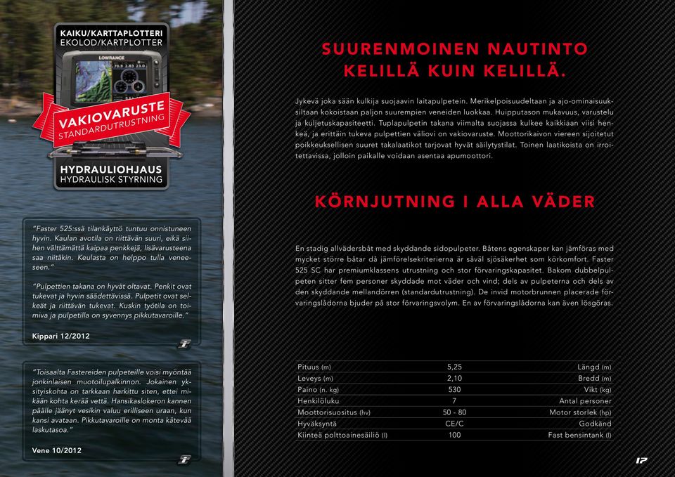Tuplapulpetin takana viimalta suojassa kulkee kaikkiaan viisi henkeä, ja erittäin tukeva pulpettien väliovi on vakiovaruste.