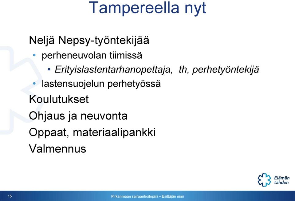 th, perhetyöntekijä lastensuojelun perhetyössä
