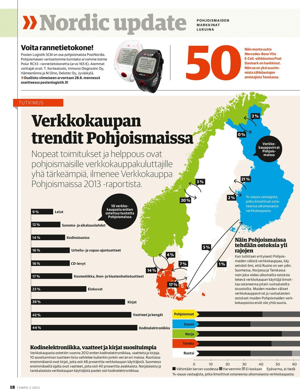 »Osallistu viimeiseen arvontaan 28.6. mennessä osoitteessa postenlogistik.fi! Näin monta uutta Mercedes-Benz Vito E-Cell -sähköautoa Post Danmark on hankkinut.