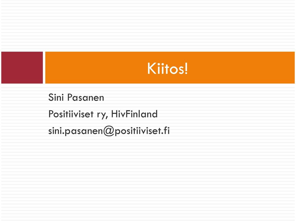 Positiiviset ry,