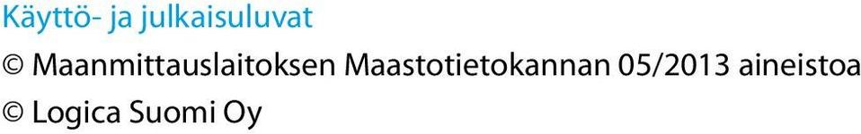 Maastotietokannan