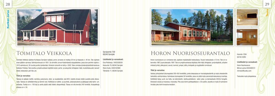 Talon omistaa työväenjärjestöistä koostuva Veikkola-Yhdistys.