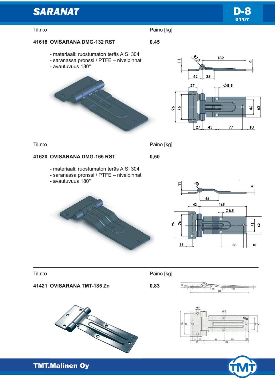 OVISARANA DMG-165 RST 0,50 - saranassa