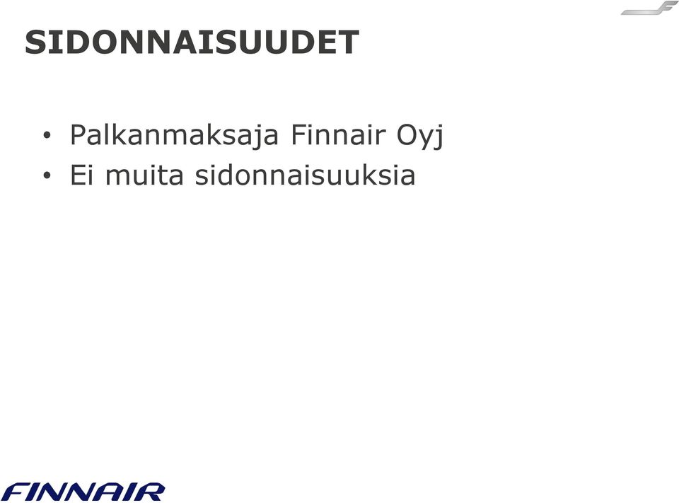 Finnair Oyj Ei