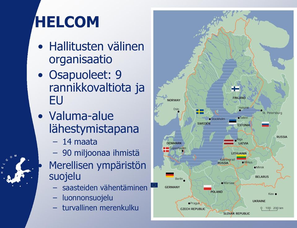 maata 90 miljoonaa ihmistä Merellisen ympäristön suojelu