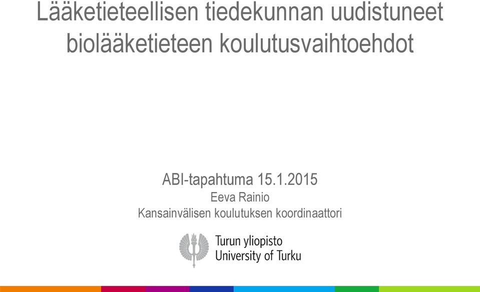 koulutusvaihtoehdot ABI-tapahtuma 15