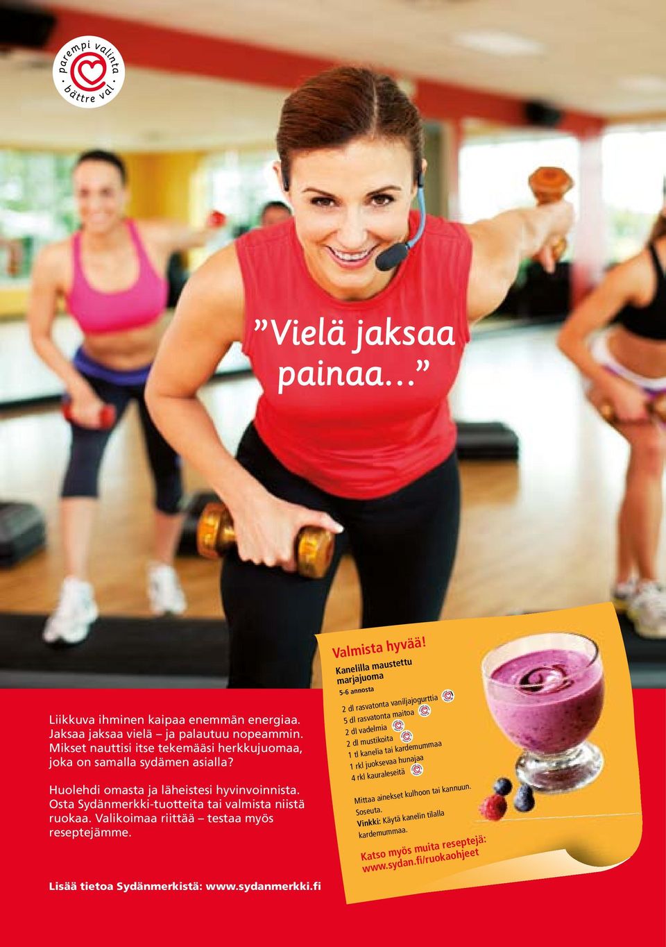 sydanmerkki.fi Valmista hyvää!